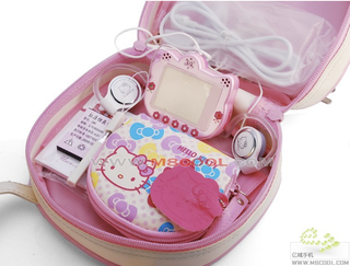 Illustration for article titled Hello Kitty Touchscreen Cellphone Great For Ages 5-6, and Morons of All Ages